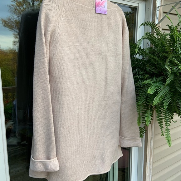 NWT Chickwish Linen Wide Lapel Open Cardigan 1X - Picture 4 of 7